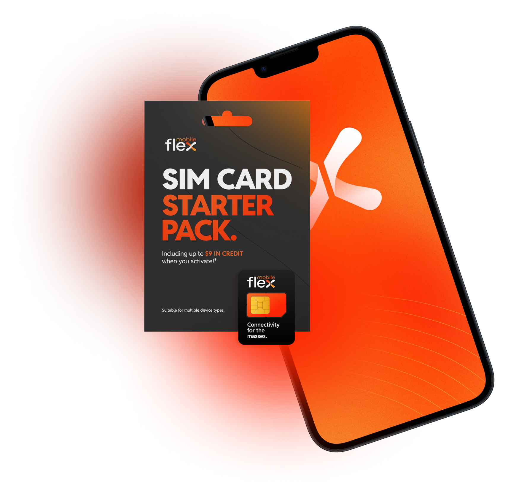 Flex Mobile SIM Card Starter Pack